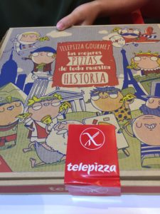 Spanje glutenvrije pizza