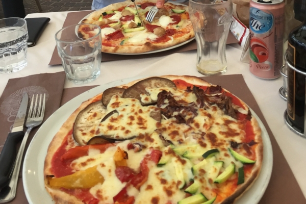 Glutenvrij eten in Italië pizzeria riva del garda