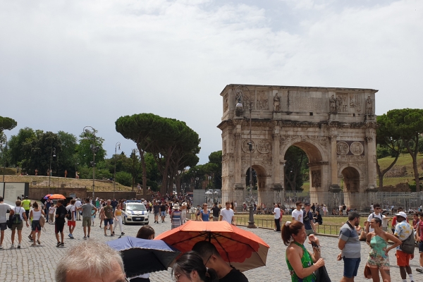 Glutenvrij Italië Rome Arc de Triomphe