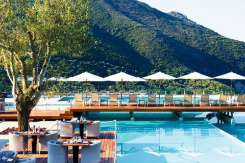 Glutenvrij Hotel TUI BLUE Atlantica Grand Mediterraneo Resort in Corfu Griekenland